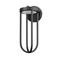 Z-Lite Leland Outdoor Wall, 1-Light, 7 In.W x 8.5 In.L x 18 In.H, Sand Black/Sand Blast 5005M-BK-LED - alternate 7
